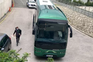 ΦΩΤΟΣ από την άφιξη της Ομόνοιας