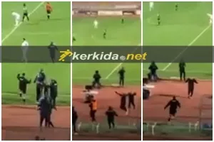 (ΒΙΝΤΕΟ - Kerkida) Τα τελευταία δευτερόλεπτα και η μαυροπράσινη... έκρηξη!
