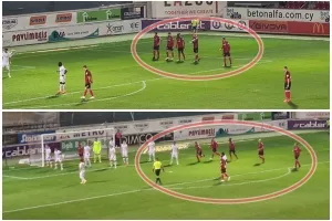 (Ερμής - Ομόνοια) Κόρνερ με... άλλα κόλπα! (Φώτο)