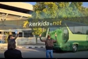 (ΒΙΝΤΕΟ) Υποδοχή και "Φέρτε το πρωτάθλημα στον πράσινο λαό!"