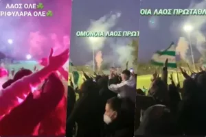 (Βίντεο/Ηλίας Πούλλος) Έτσι το έζησαν παίκτες και κόσμος 