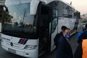 Η άφιξη του Απόλλωνα στο "ΠΑΠ" (Φώτος/Βίντεο)
