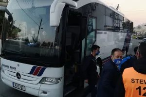 Η άφιξη του Απόλλωνα στο "ΠΑΠ" (Φώτος/Βίντεο)