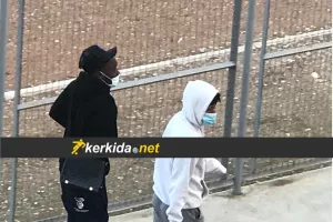 ΦΩΤΟΣ/Στην κερκίδα Μέρφι και Ακαλέ για τον Μασάγκο 