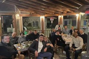 Δεξιώθηκε την ομάδα μπάσκετ/Απόλλων