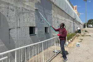 Μπογιάτισμα στο “Δασάκι” με τον Κίκη στην πρώτη γραμμή! (φώτος/βίντεο)