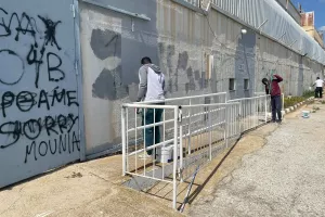 Μπογιάτισμα στο “Δασάκι” με τον Κίκη στην πρώτη γραμμή! (φώτος/βίντεο)