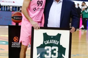 Βράβευσε τον Καλάθη ο Παναθηναϊκός (φώτος)