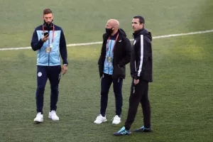 Άφιξη... στο HNK Rijeka Stadium (Φώτος)