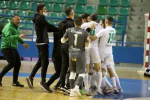 (ΦΩΤΟΡΕΠΟΡΤΑΖ) Πράσινο το κύπελλο στο φούτσαλ 