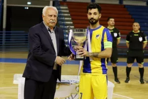 (ΦΩΤΟΡΕΠΟΡΤΑΖ) Πράσινο το κύπελλο στο φούτσαλ 