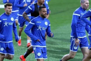 (ΦΩΤΟΣ) Η προπόνηση στο "HNK Rijeka Stadium"