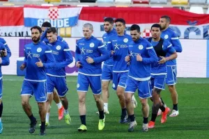(ΦΩΤΟΣ) Η προπόνηση στο "HNK Rijeka Stadium"