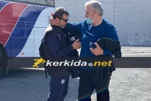 Καλωσόρισμα και... αγκαλιά σε Πετράκη (Φώτος)