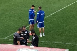 (ΦΩΤΟΣ) Η τελευταία προπόνηση της Εθνικής μας