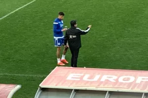 (ΦΩΤΟΣ) Η τελευταία προπόνηση της Εθνικής μας