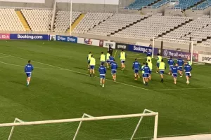 (ΦΩΤΟΣ) Η τελευταία προπόνηση της Εθνικής μας