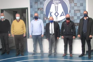 Ο Πρόεδρος ΚΟΑ συναντήθηκε με τον Δικέφαλο Γερίου