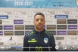 Φυλακτού: “Αν παίξουμε σωστά θα κερδίσουμε και το ΑΠΟΕΛ” 