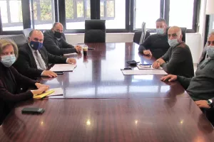 Συνάντηση Προέδρου ΚΟΑ με τον Παγκύπριο Σύνδεσμο Ιδιοκτητών Γυμναστηρίων
