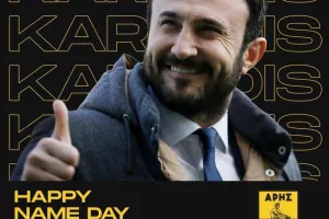 Άρης: «Χρόνια πολλά πρόεδρε» 