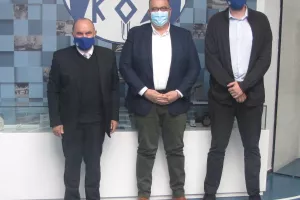 Ο Πρόεδρος ΚΟΑ συναντήθηκε με το Ναυτικό Όμιλο Κωνσταντίας