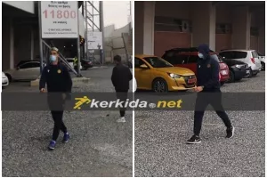 ΑΕΛ/ Η άφιξη της αποστολής (Φώτος)