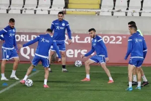 (ΦΩΤΟΣ) Η τελευταία προπόνηση της Εθνικής μας