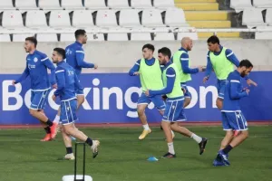(ΦΩΤΟΣ) Η τελευταία προπόνηση της Εθνικής μας