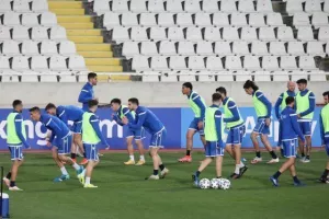 (ΦΩΤΟΣ) Η τελευταία προπόνηση της Εθνικής μας