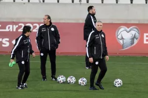 (ΦΩΤΟΣ) Η τελευταία προπόνηση της Εθνικής μας