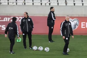 (ΦΩΤΟΣ) Η τελευταία προπόνηση της Εθνικής μας