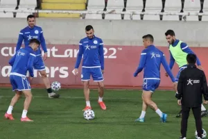(ΦΩΤΟΣ) Η τελευταία προπόνηση της Εθνικής μας