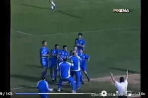 Το φιλί του Μιλένκο στον Χαμπή! (ωραίο βίντεο/Apollon1954 Retro Stories)