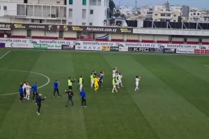 Ξέσπασμα με πανηγυρισμούς στο “Αμμόχωστος”! (βίντεο/φώτος)