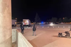 Αντίδραση ΠΟΡΤΟΚΑΛΙ έξω από το ΓΣΠ (φώτος)