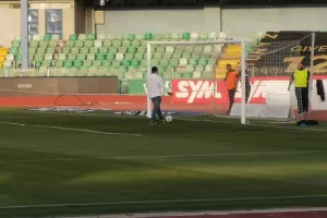 Εκτέλεσε πέναλτι ο Φανούρης (φώτος)
