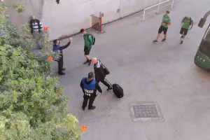 (Φώτος/βίντεο) Η άφιξη της Ομόνοιας