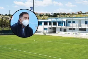 Ο Νίκος Κίρζης στο Κολόσσι
