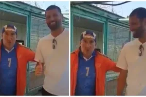 (ΒΙΝΤΕΟ) Συνάντηση "Τσούπαρου" με Κουράνι στην προπόνηση!