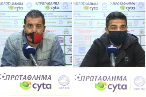 "Σήμερα κερδίσαμε τον Δημητρίου"/"Είναι προς τιμήν του συναδέλφου που βάζει νεαρούς"