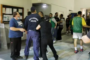 ΦΩΤΟΡΕΠΟΡΤΑΖ από τα επεισόδια στο "Κίτιον"