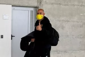 (ΦΩΤΟΣ) Η άφιξη στην "ΑΡΕΝΑ"