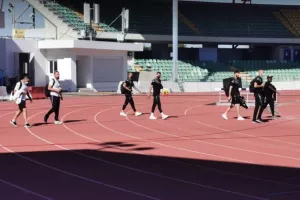 (ΦΩΤΟΣ) Η άφιξη του Ολυμπιακού