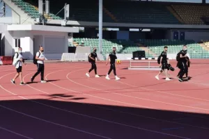 (ΦΩΤΟΣ) Η άφιξη του Ολυμπιακού