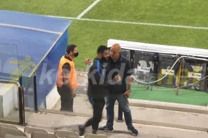 Με τον Χαμπουλλά στην κερκίδα ο Οκριασβίλι (φώτος)