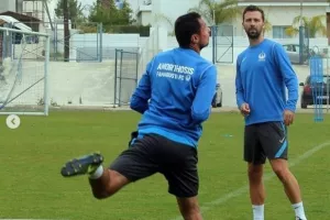 Πλάνα από "Αντώνης Καράς" ενόψει ΑΠΟΕΛ (φώτος/βίντεο)