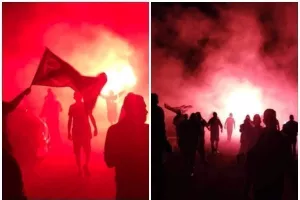 ΧΑΜΟΣ στο ΜΑΚ/ Αποθέωσαν την αποστολή! (Βίντεο)