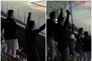 (ΒΙΝΤΕΟ) Τα τελευταία δευτερόλεπτα, το τελικό σφύριγμα και η... έκρηξη!