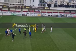 Ξέσπασμα με πανηγυρισμούς στο “Αμμόχωστος”! (βίντεο/φώτος)
